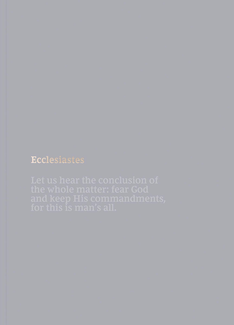NKJV Bible Journal: Ecclesiastes - Re-vived