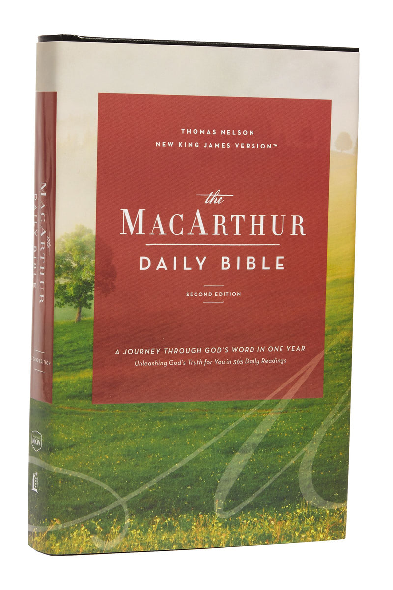 NKJV MacArthur Daily Bible, 2nd Edition, Hardback