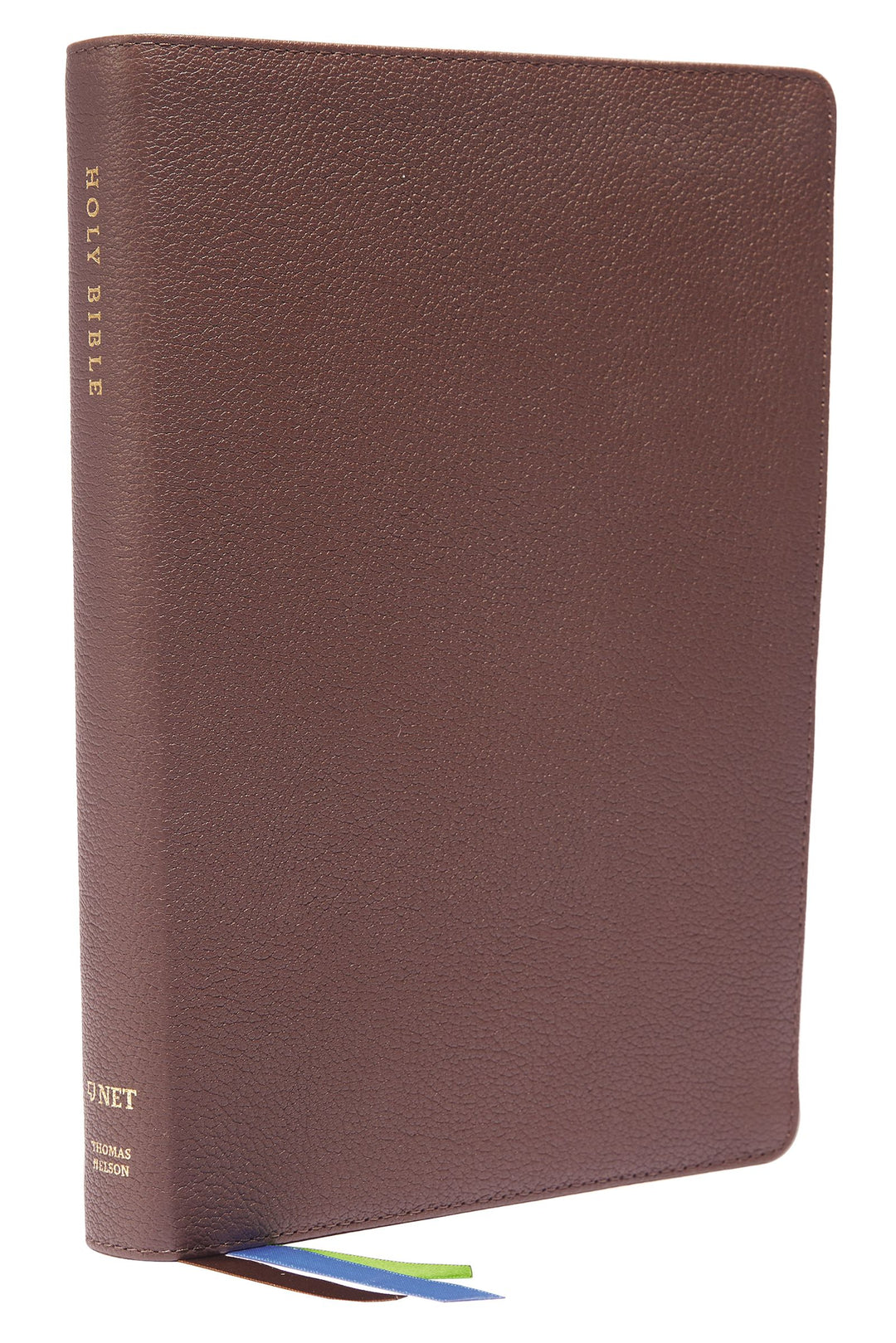 NET Thinline Bible, Large Print, Brown Genuine Leather - Re-vived