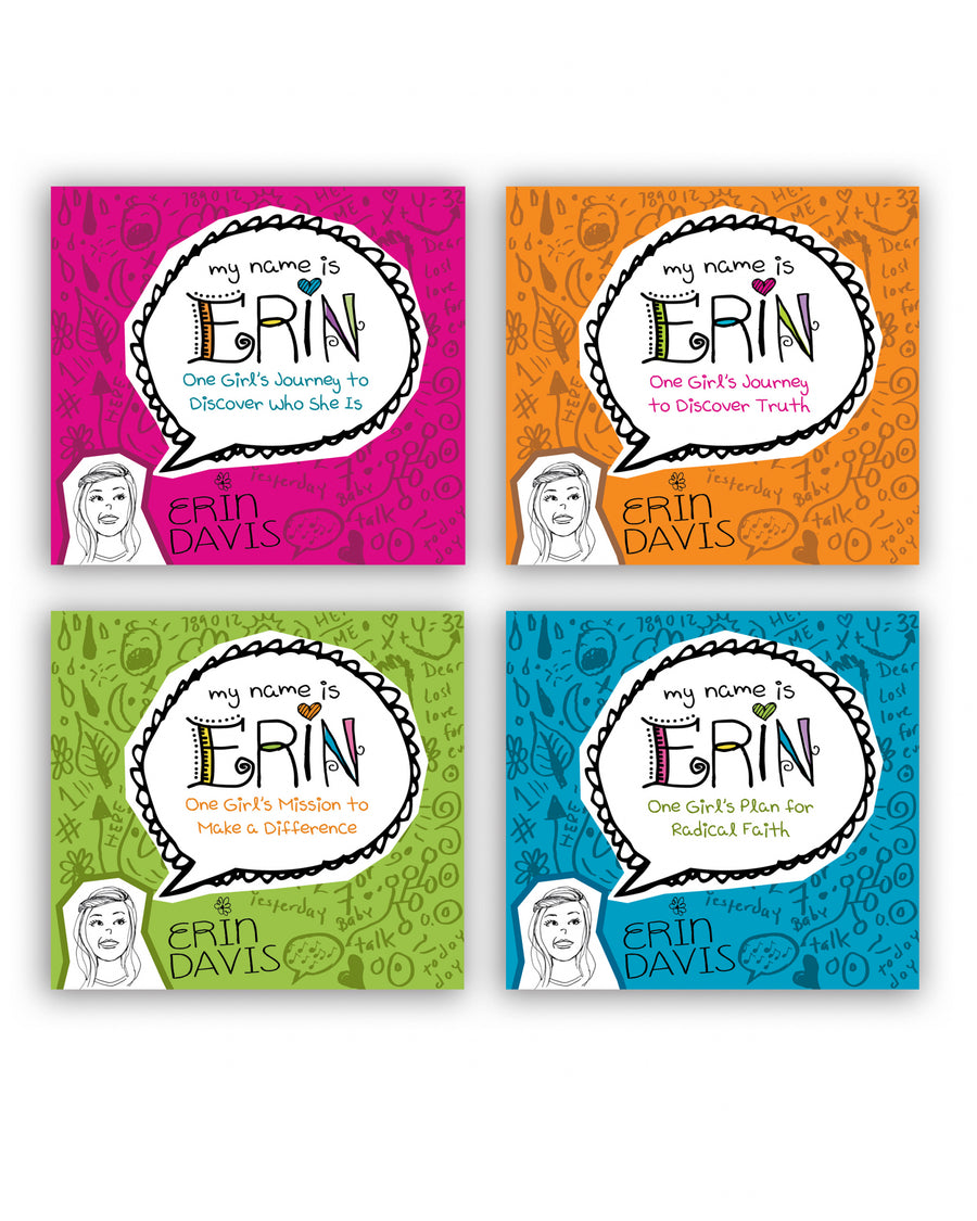 My Name Is Erin (Set of 4 Books) - Re-vived