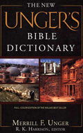 The New Unger's Bible Dictionary, Revised And Expanded Hardback - Merrill Unger - Re-vived.com
