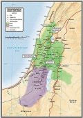 The Kingdoms Of Israel And Judah Map - N/A - Re-vived.com