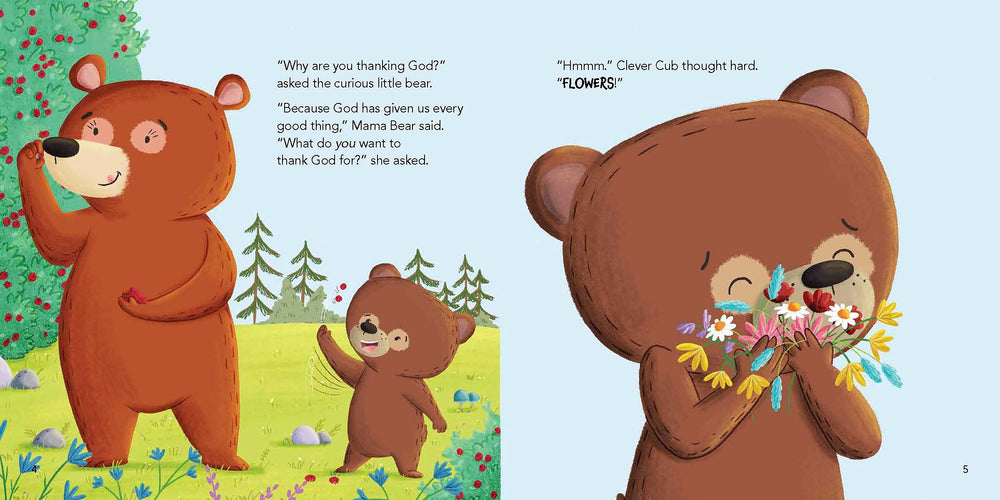 Clever Cub Gives Thanks to God - Re-vived