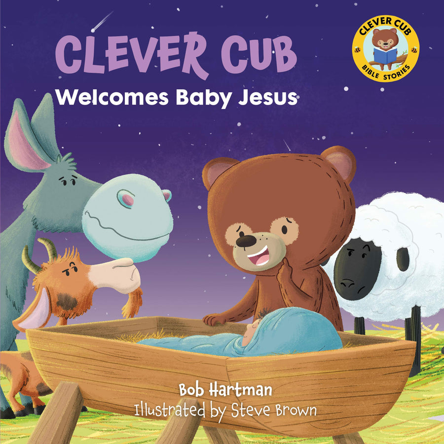 Clever Cub Welcomes Baby Jesus - Re-vived