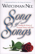 Song Of Songs Paperback Book - Watchman Nee - Re-vived.com