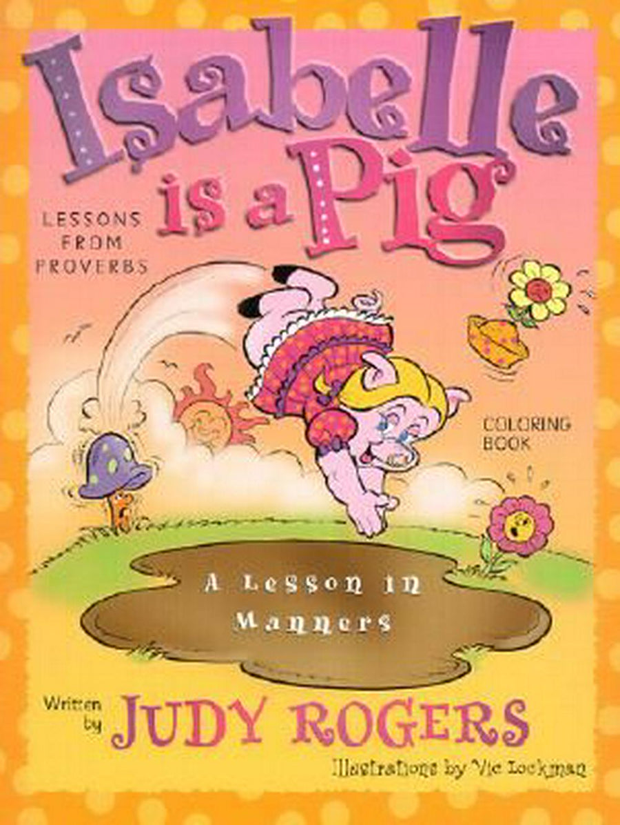 Isabelle is A Pig Coloring Book - Re-vived