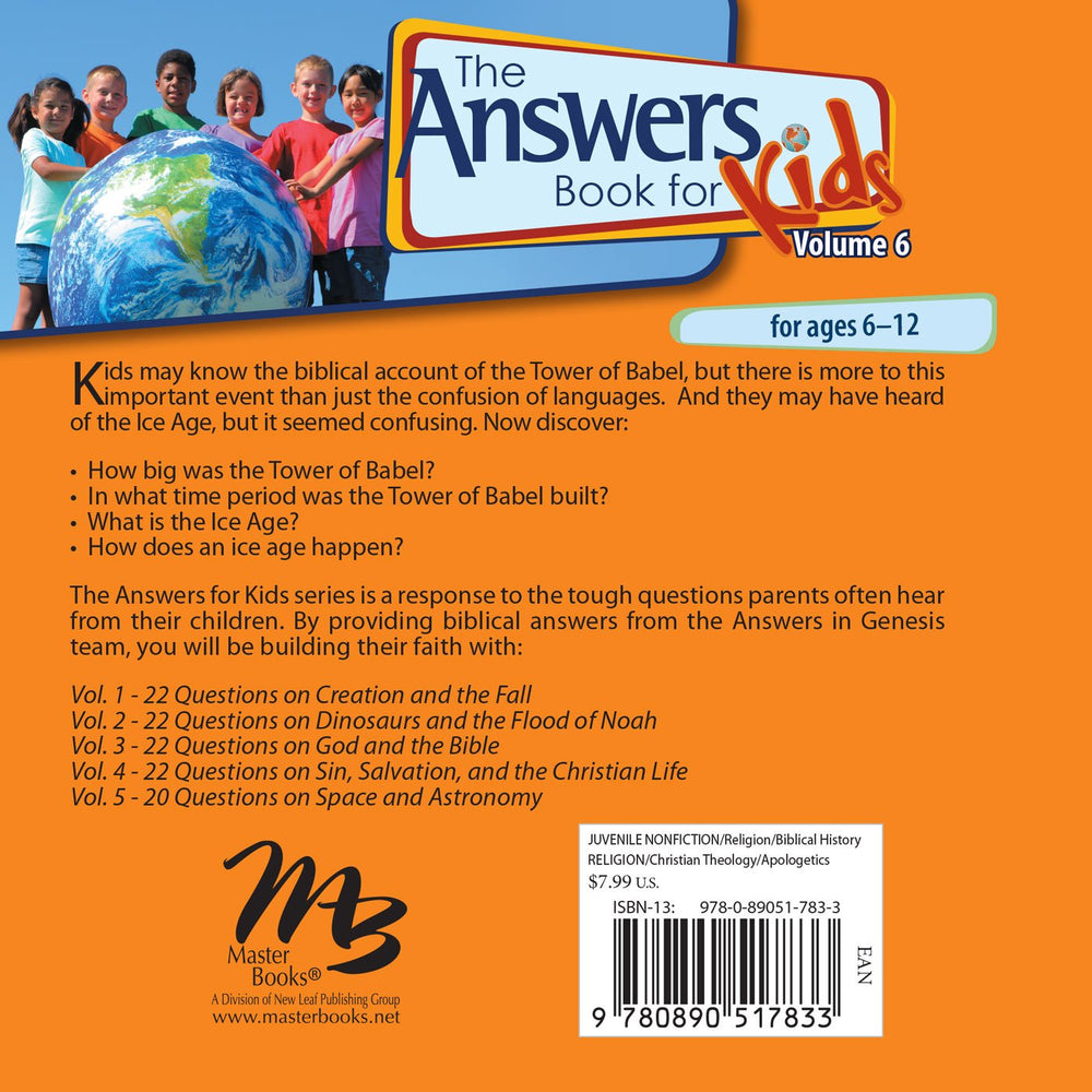 Answers Book For Kids Volume 6 - Re-vived