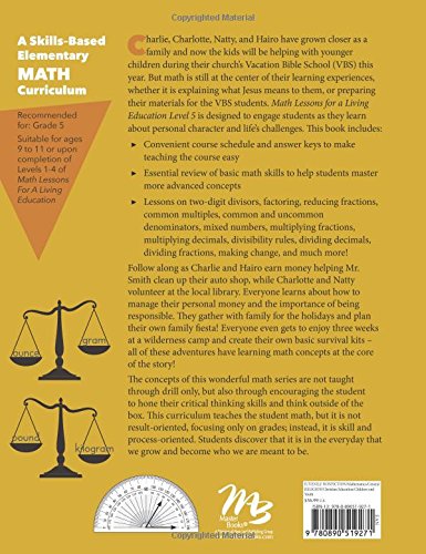 Math Lessons for a Living Education: Level 5 - Re-vived