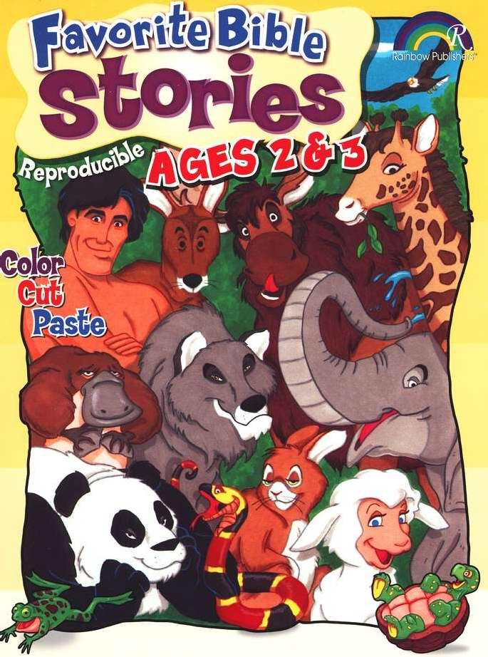 Favourite Bible Stories Age 2-3 - Re-vived