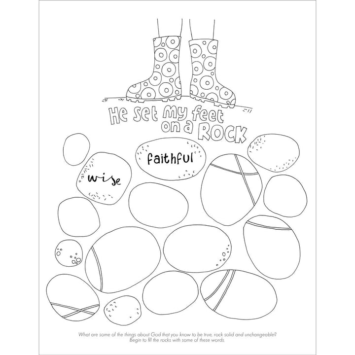 Exploring the Psalms - A Creative Colouring Journal - Re-vived