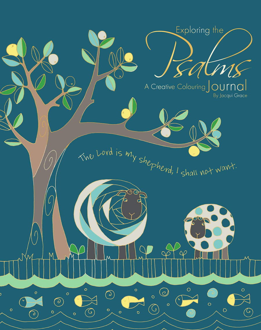 Exploring the Psalms - A Creative Colouring Journal - Re-vived