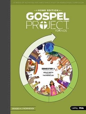 Gospel Project Home Edition: Activity Book Grades 3-5 - Re-vived