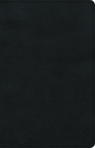 KJV Ultrathin Reference Bible, Black Genuine Leather - Re-vived
