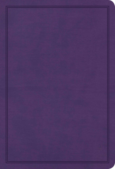 KJV Deluxe Gift Bible, Purple LeatherTouch - Re-vived