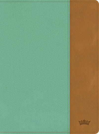CSB Tony Evans Study Bible, Teal/Earth LeatherTouch - Re-vived