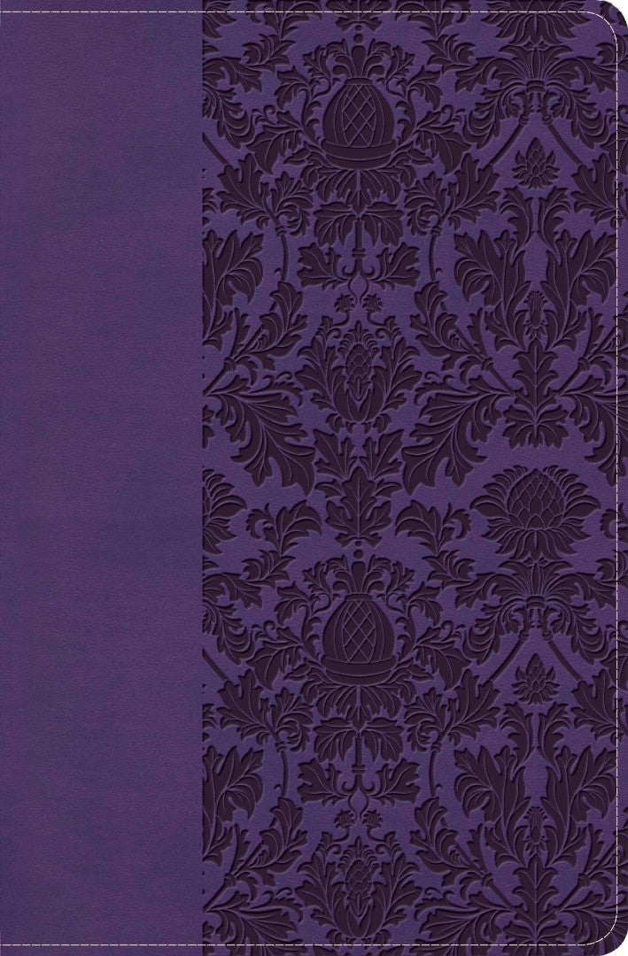 KJV Large Print Personal Size Reference Bible, Purple