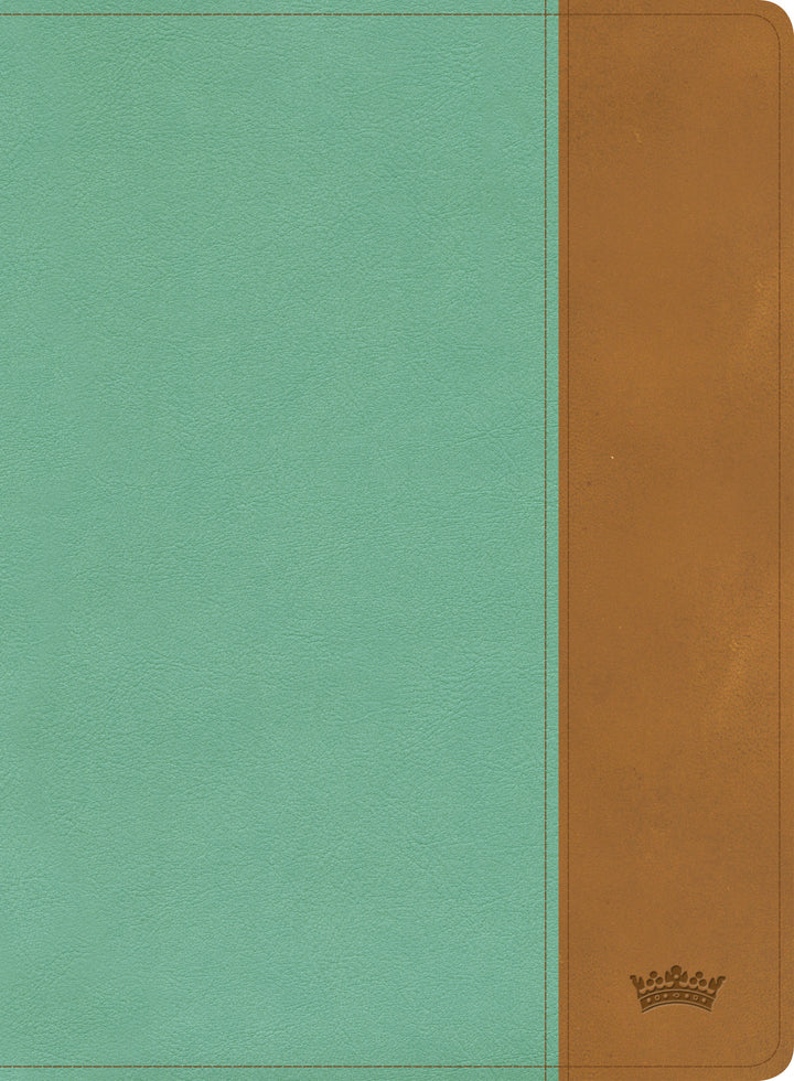 CSB Tony Evans Study Bible, Teal/Earth LeatherTouch, Indexed - Re-vived