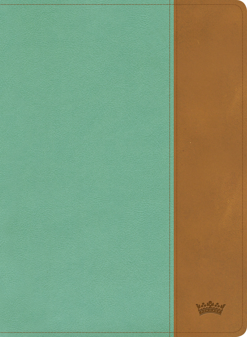 CSB Tony Evans Study Bible, Teal/Earth LeatherTouch, Indexed