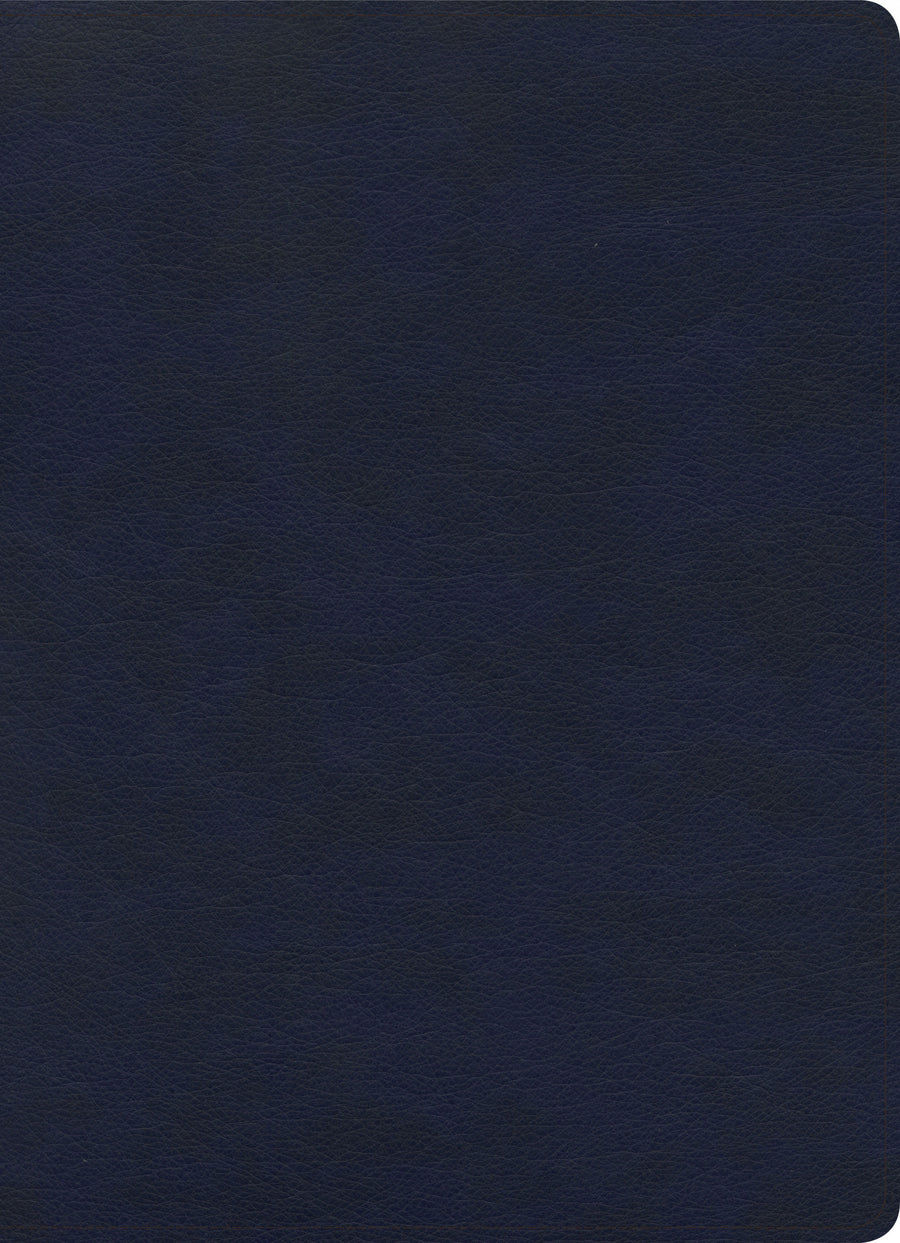 KJV Study Bible, Full-Color, Navy LeatherTouch, Indexed - Re-vived