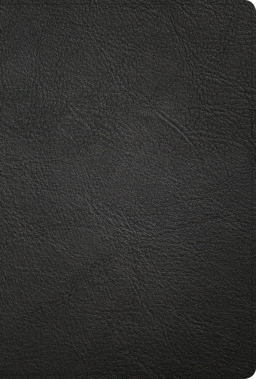 KJV Large Print Ultrathin Reference Bible, Black - Re-vived