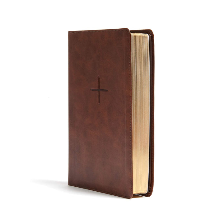 CSB Every Day with Jesus Daily Bible, Brown - Re-vived