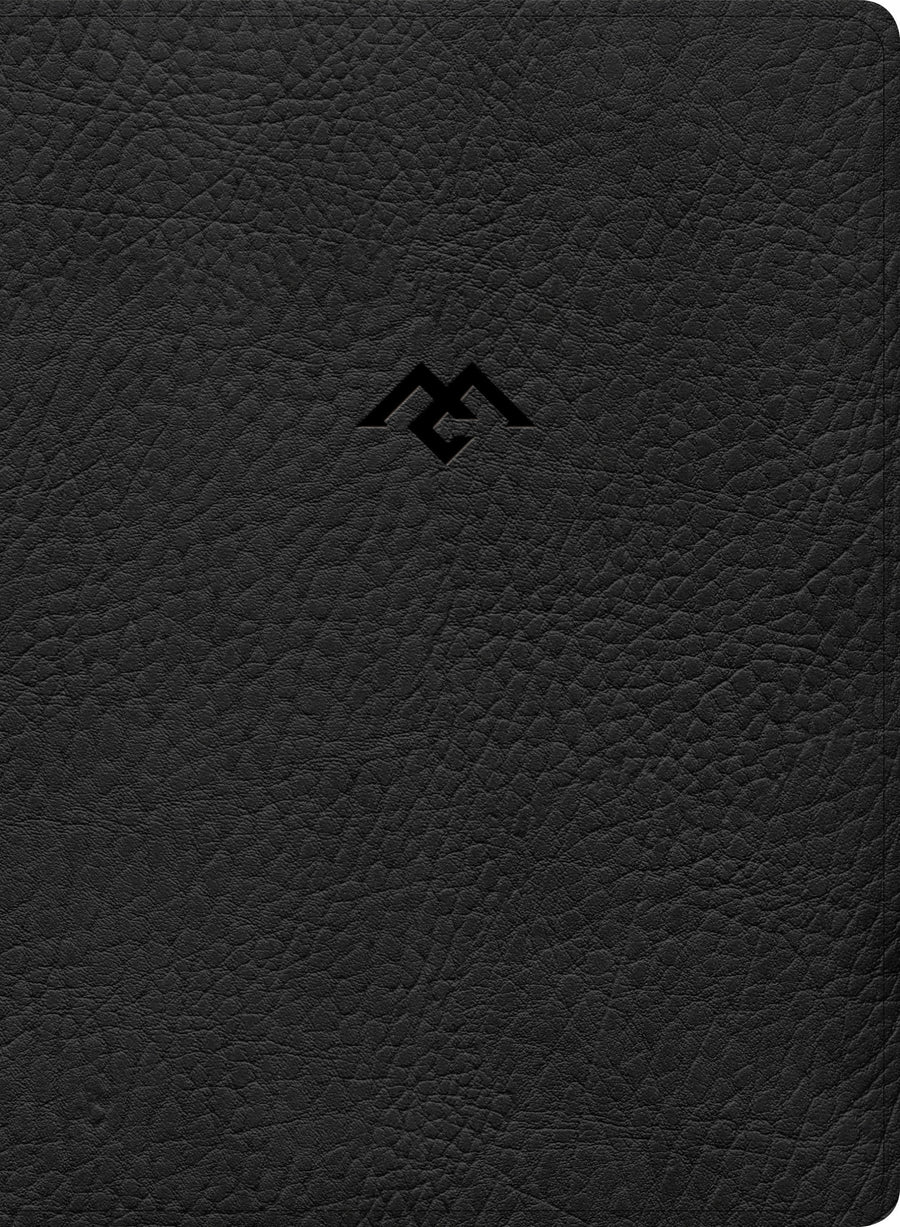 CSB Men of Character Bible, Black LeatherTouch - Re-vived