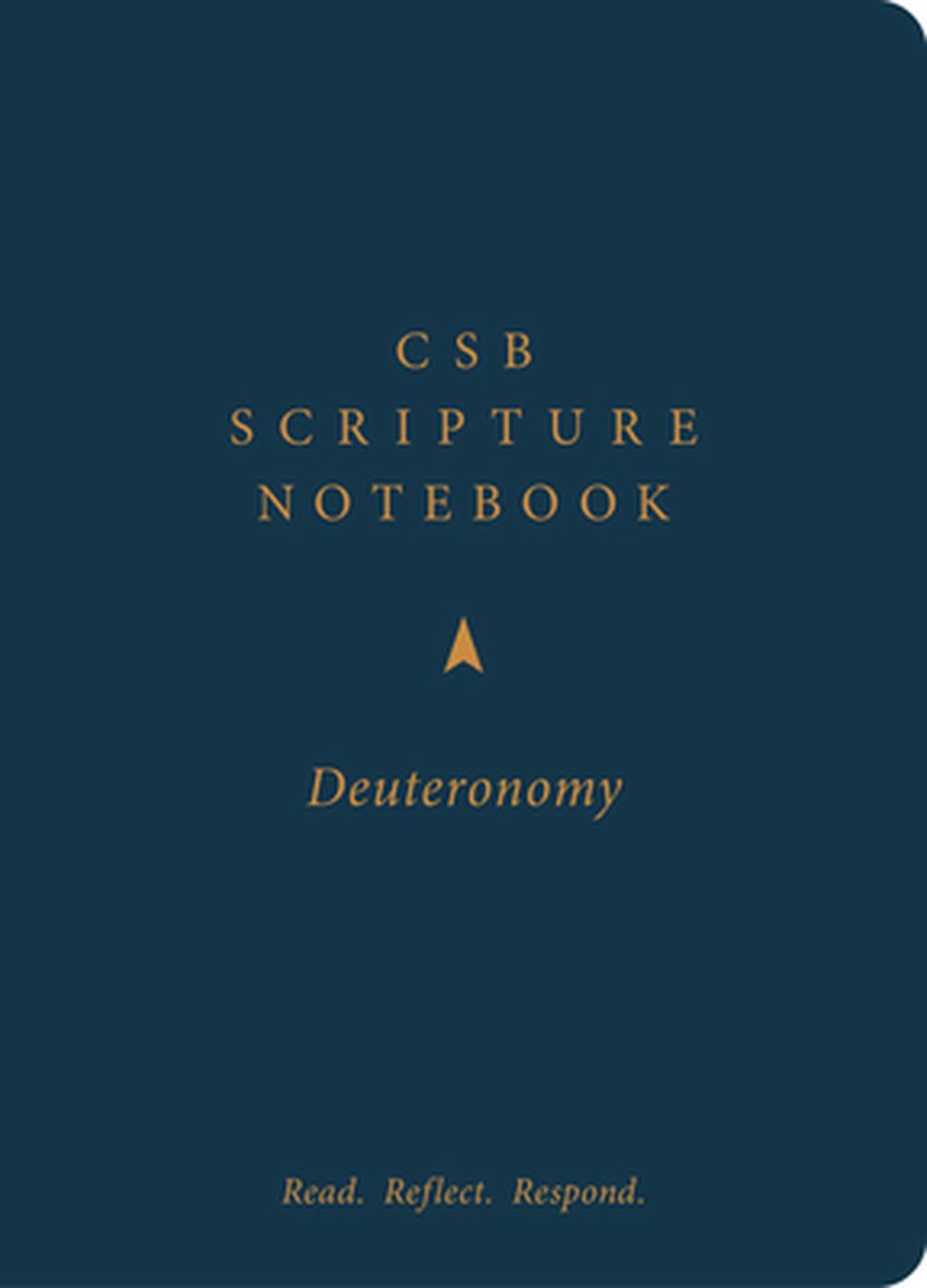 CSB Scripture Notebook, Deuteronomy - Re-vived