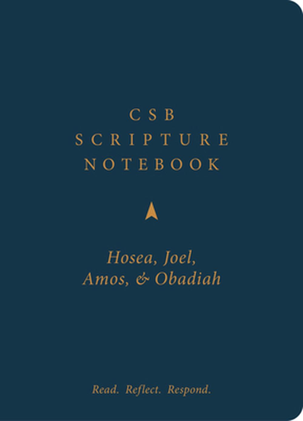 CSB Scripture Notebook, Hosea, Joel, Amos, Obadiah - Re-vived