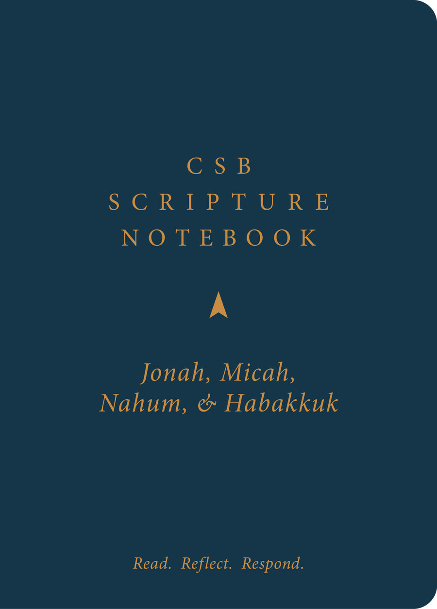 CSB Scripture Notebook, Jonah, Micah, Nahum, Habakkuk - Re-vived