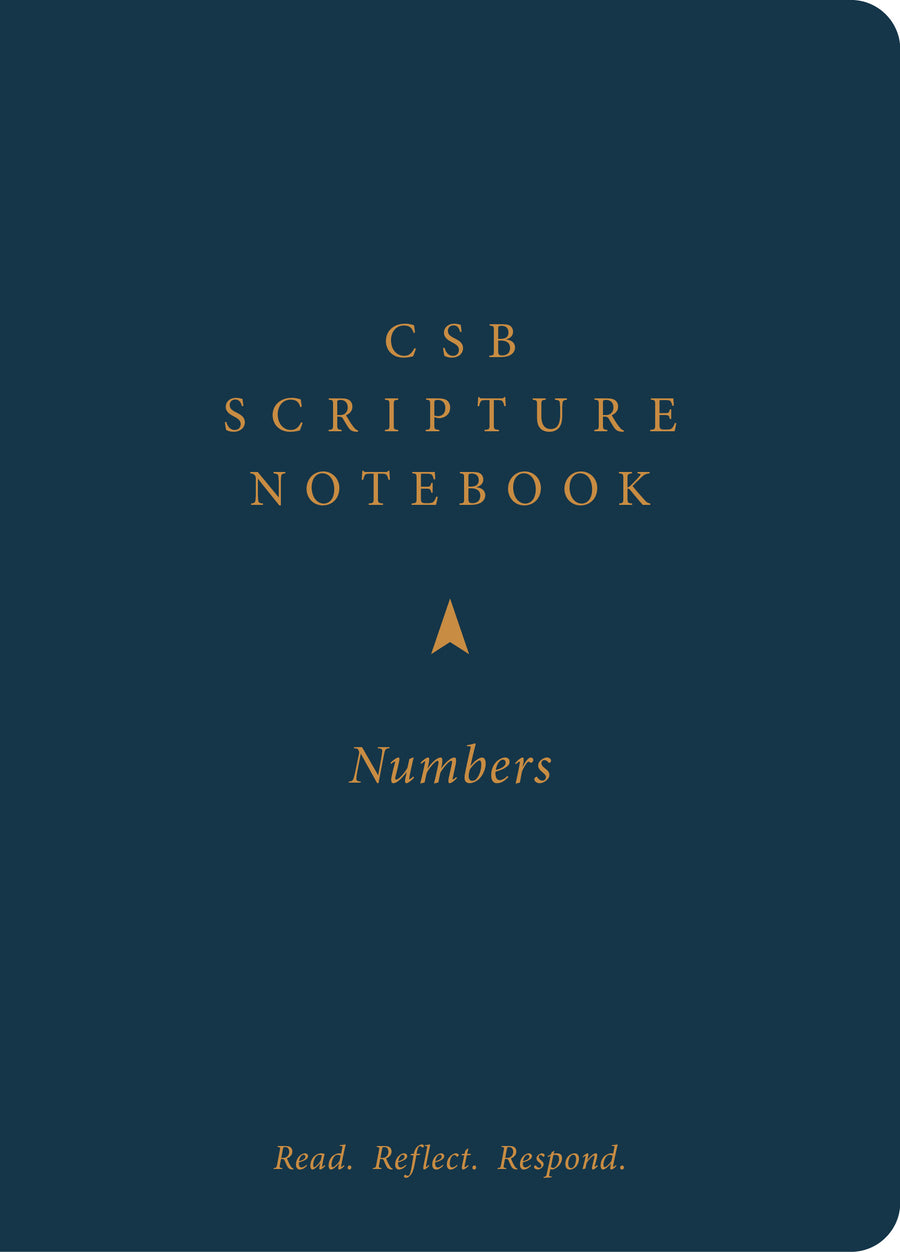 CSB Scripture Notebook, Numbers - Re-vived