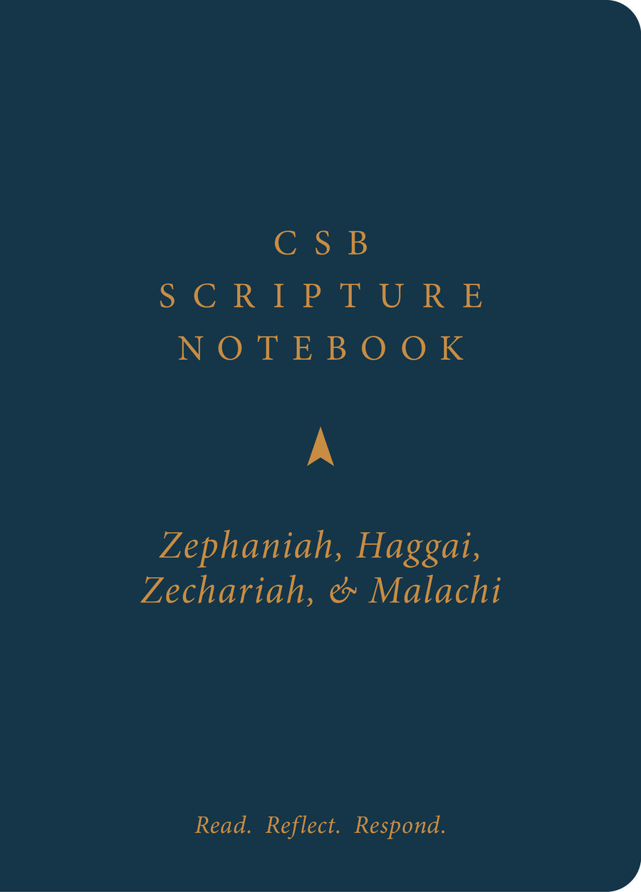 CSB Scripture Notebook, Zephaniah, Haggai, Zechariah, Malach - Re-vived