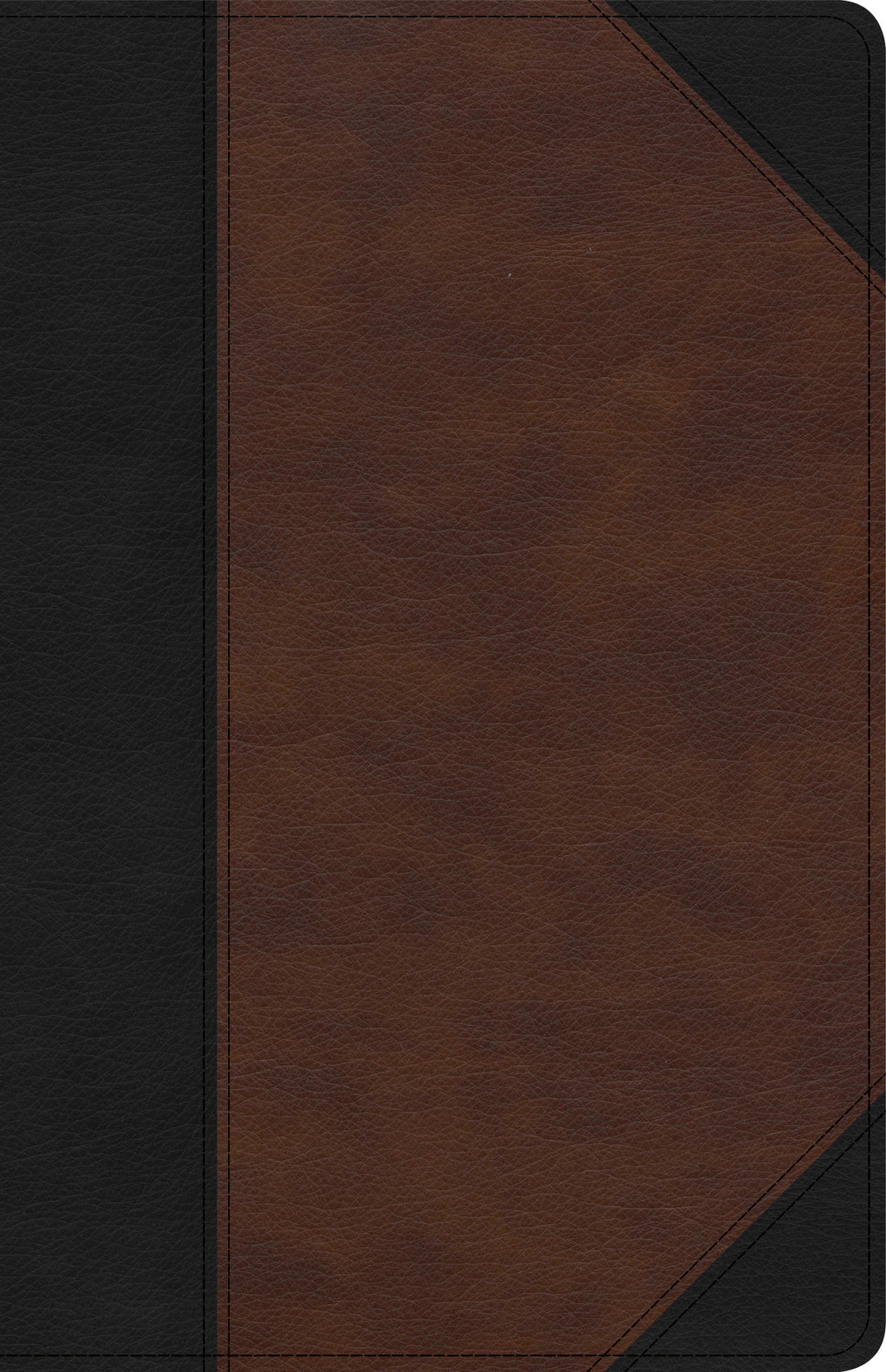 KJV Large Print Personal Size Reference Bible, Black/Brown - Re-vived