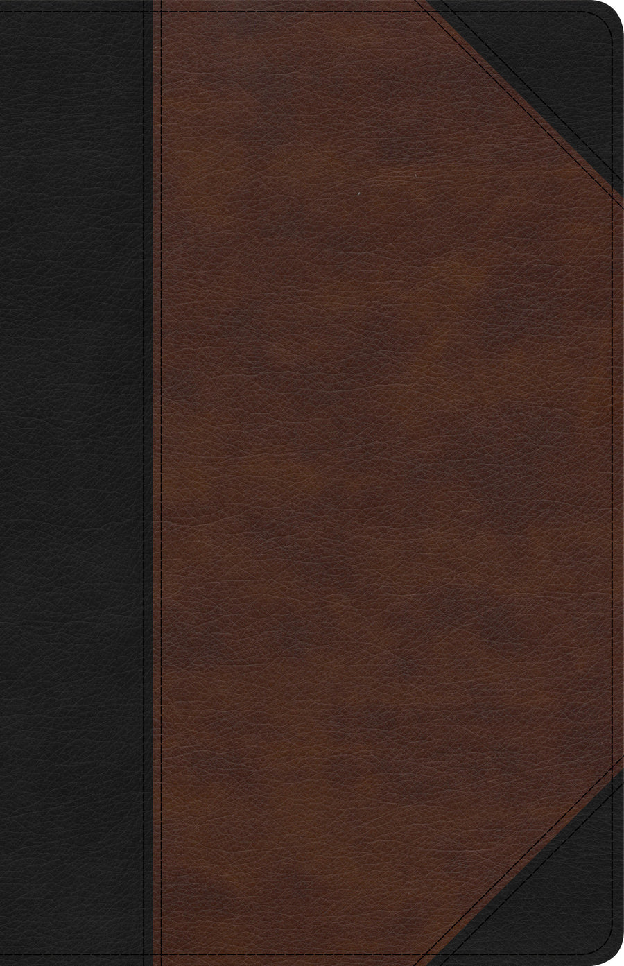 KJV Large Print Personal Size Reference Bible, Black/Brown - Re-vived