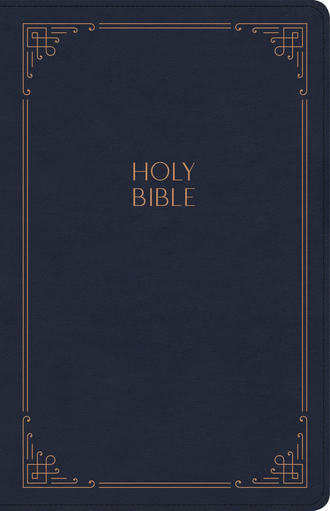 KJV Large Print Personal Size Reference Bible, Navy - Re-vived
