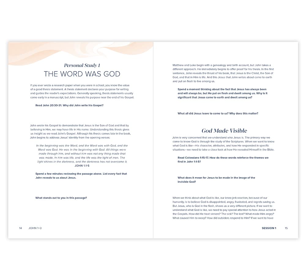 John 1-3 - Bible Study Book - Re-vived