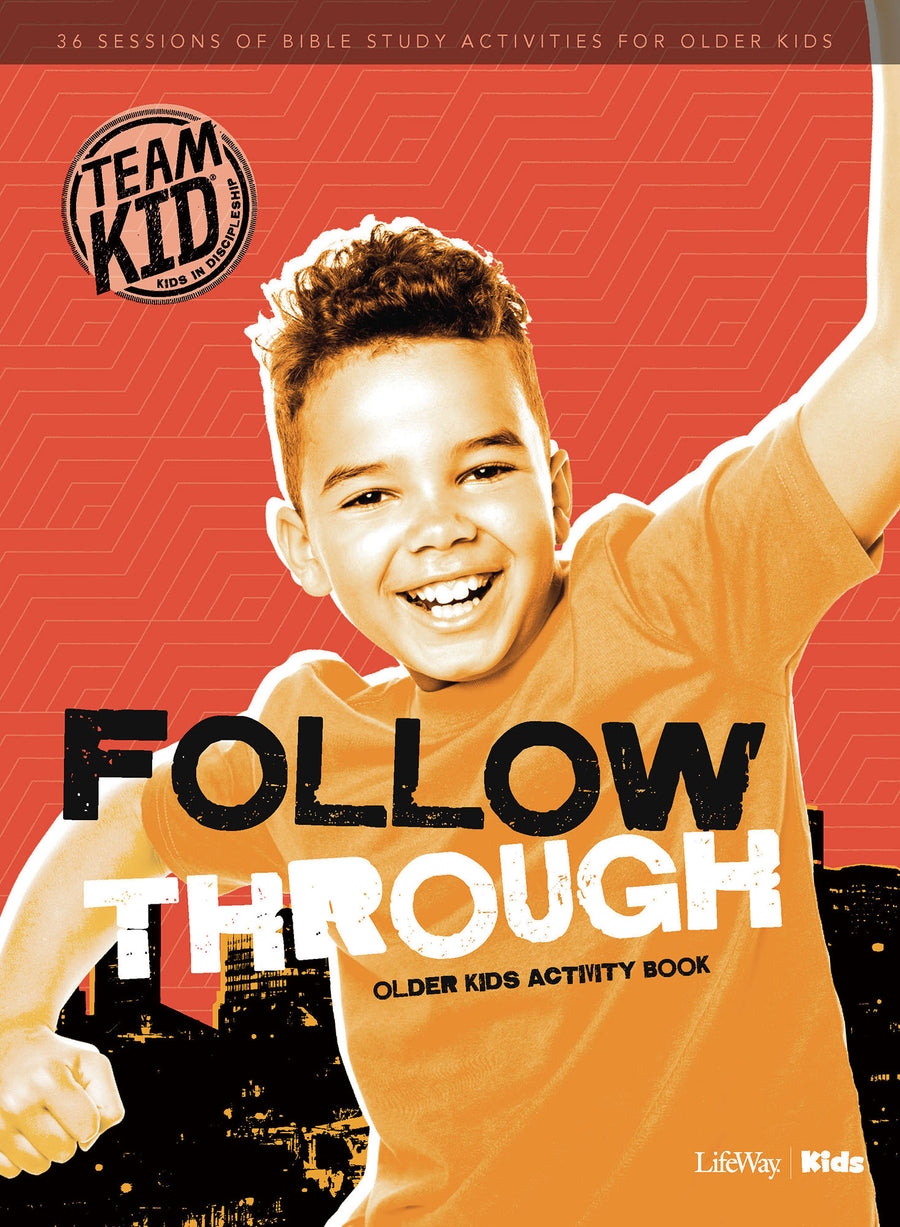 TeamKID: Follow Through Older Kids Activity Book - Re-vived