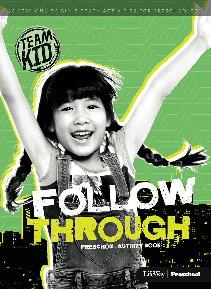 Preschool TeamKID: Follow Through Activity Book - Re-vived