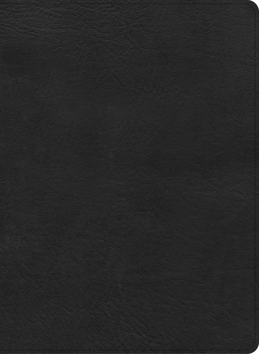 CSB Single-Column Wide-Margin Bible, Black LeatherTouch - Re-vived