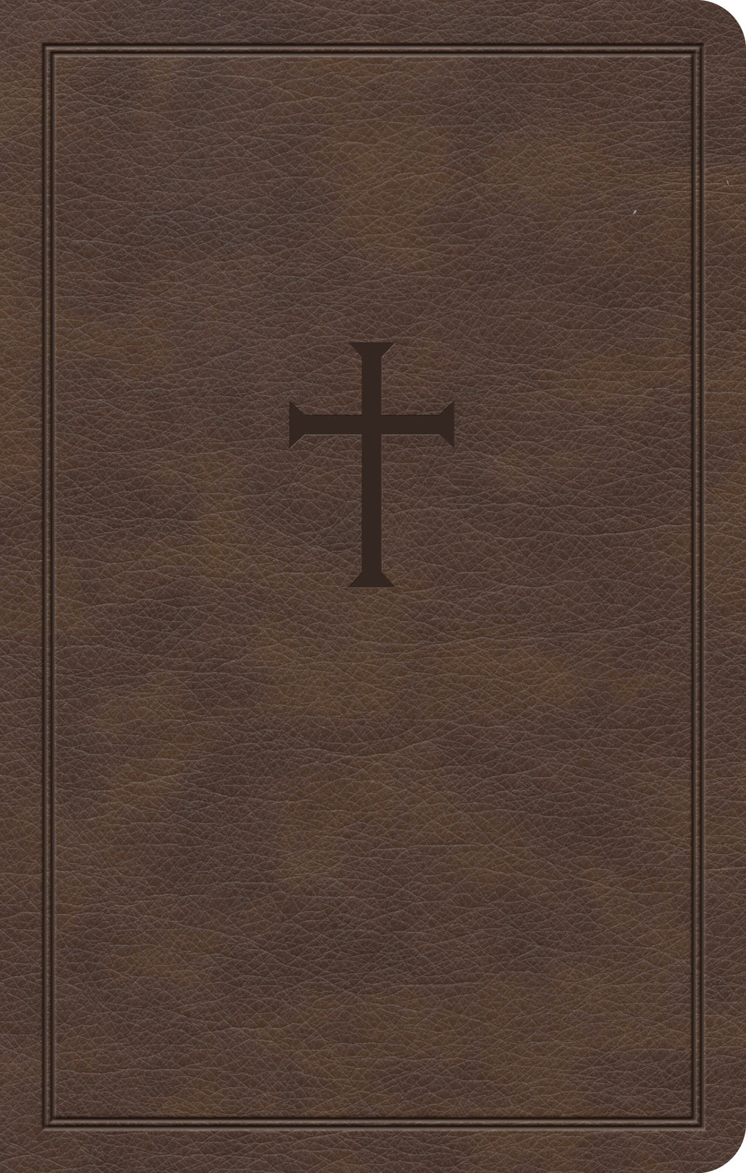 KJV Personal Size Bible, Brown LeatherTouch