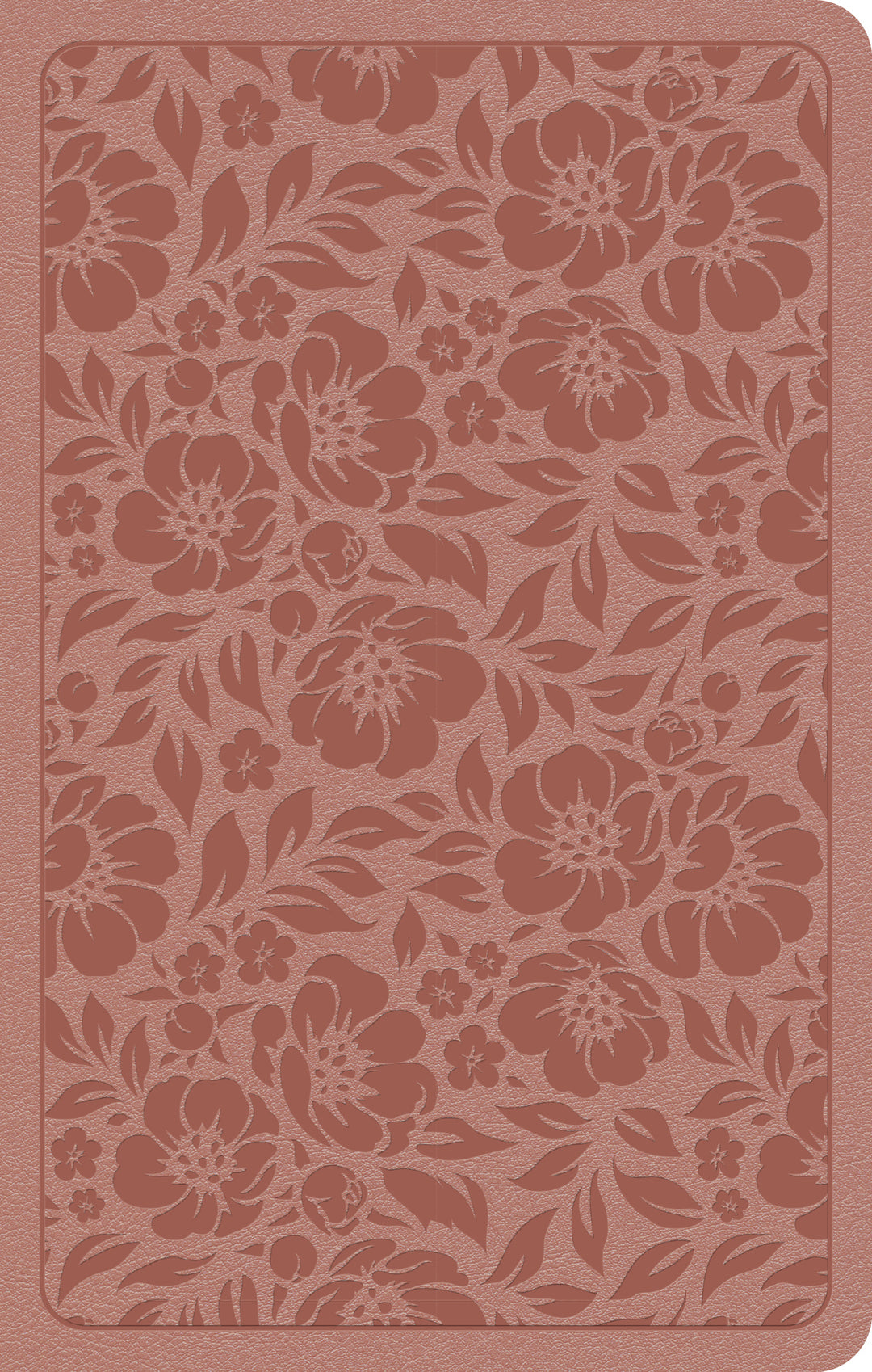 KJV Personal Size Bible, Rose Gold LeatherTouch