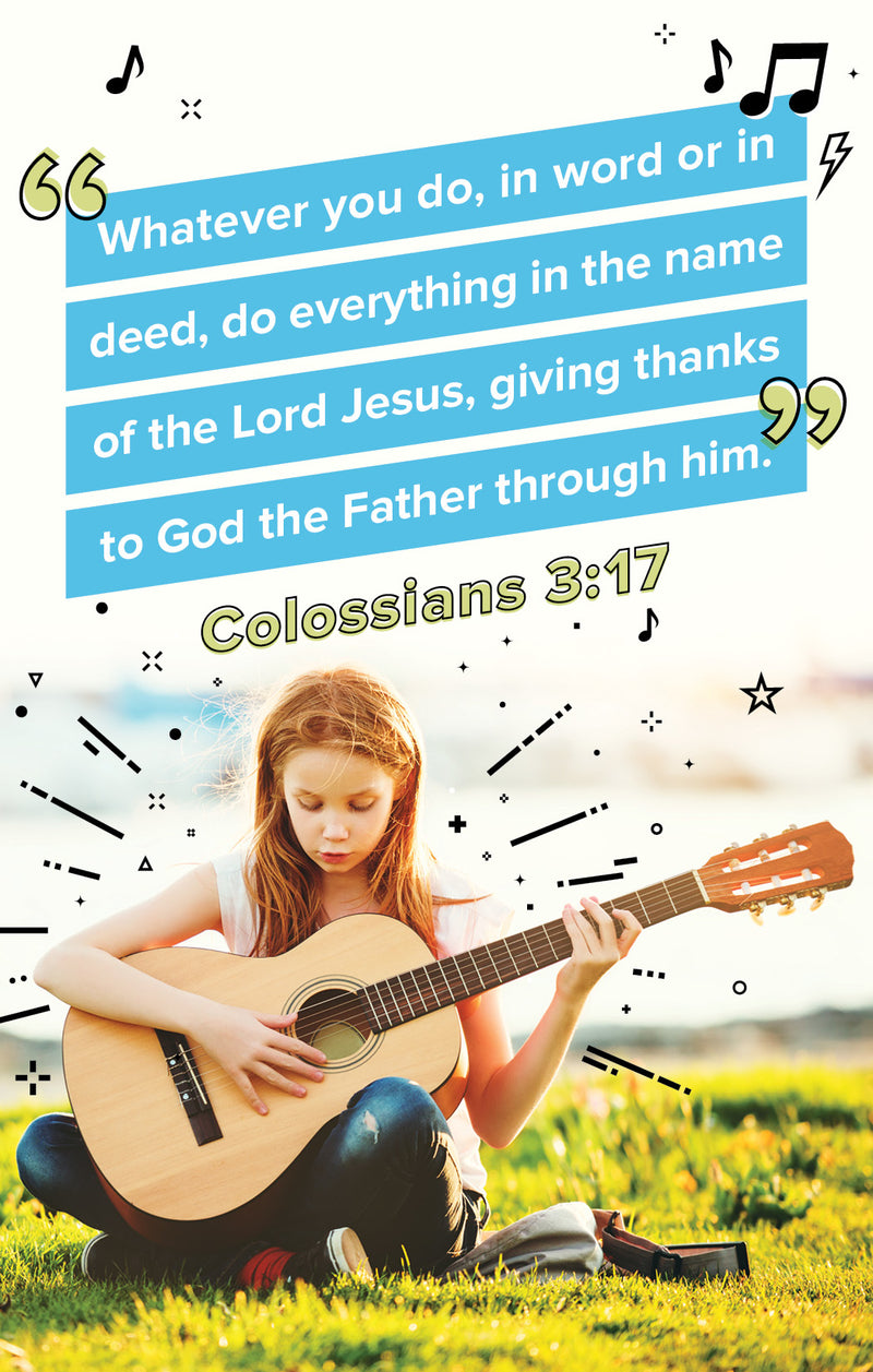 Bible Studies for Life: Colossians 3:17 Postcards (25 pack)