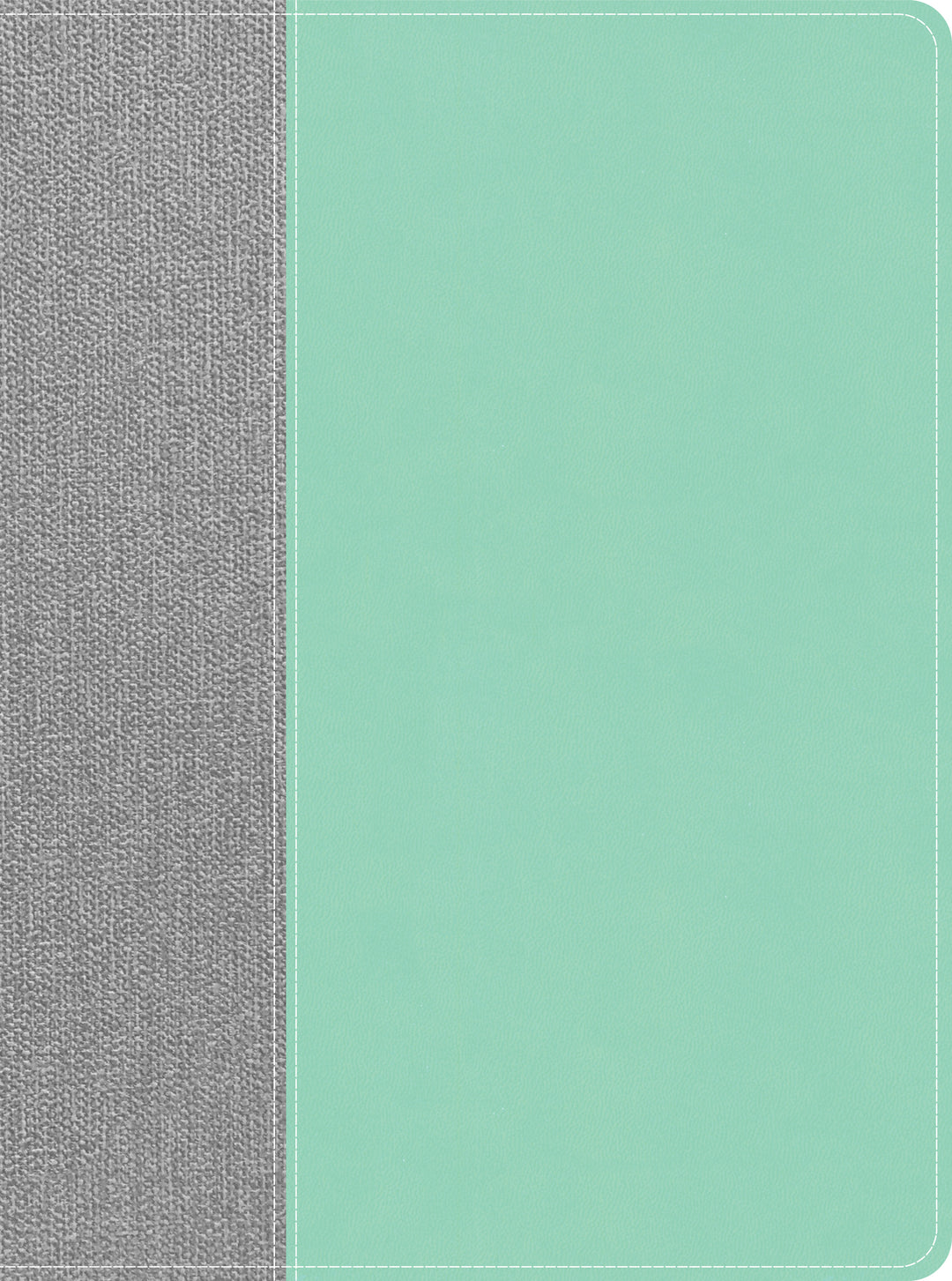 CSB Lifeway Women's Bible, Gray/Mint LeatherTouch
