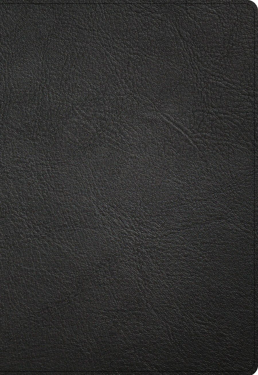 NASB Super Giant Print Reference Bible, Black Leather - Re-vived