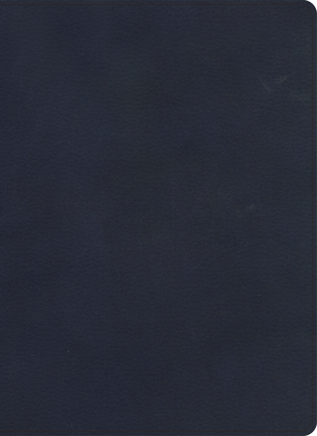 KJV Single-Column Wide-Margin Bible, Navy LeatherTouch - Re-vived