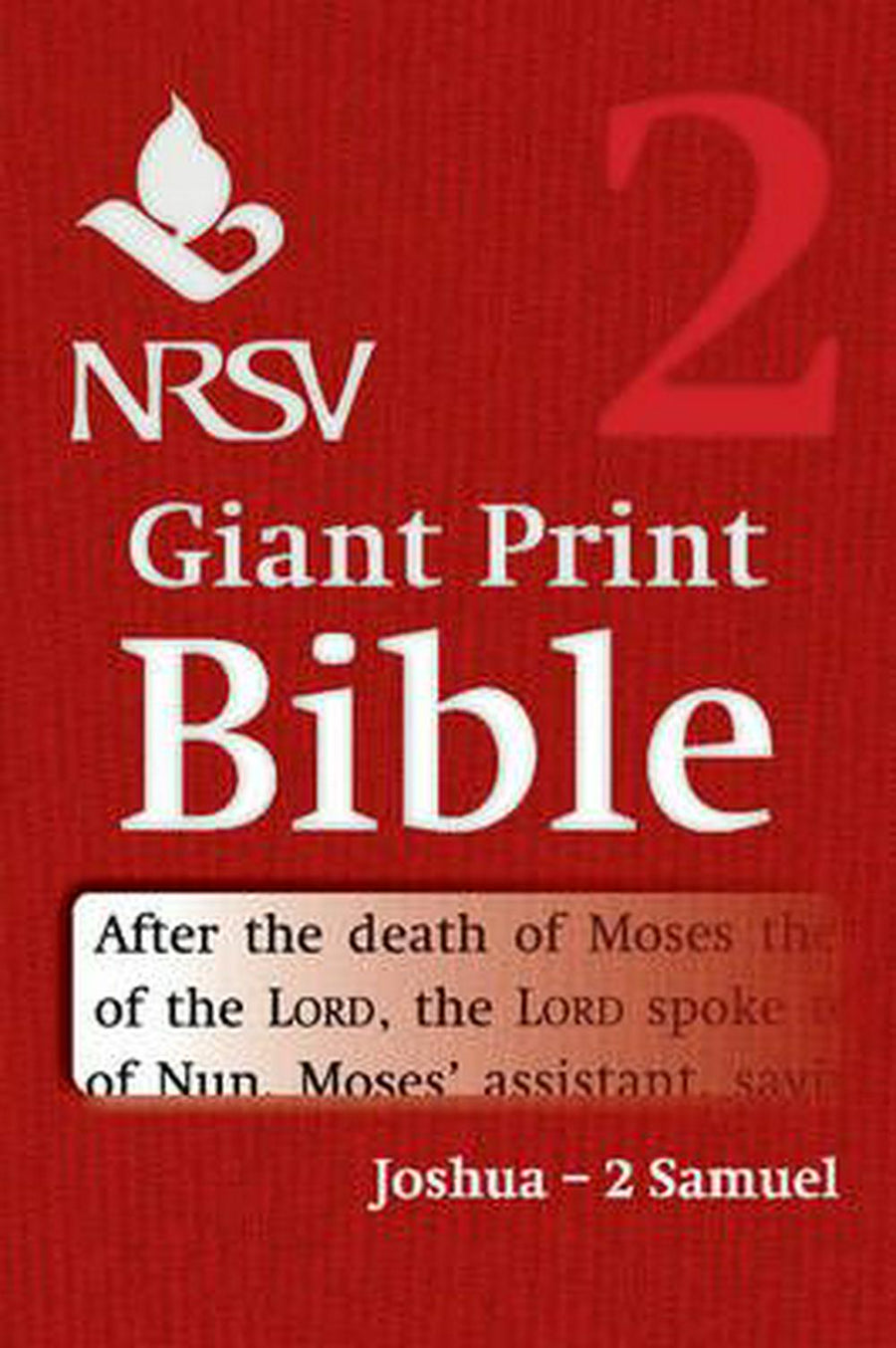 NRSV Giant Print Bible: Joshua-2 Samuel - Re-vived