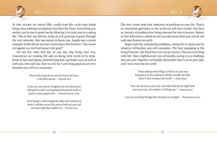 Jesus Calling Imitation Leather Large Print