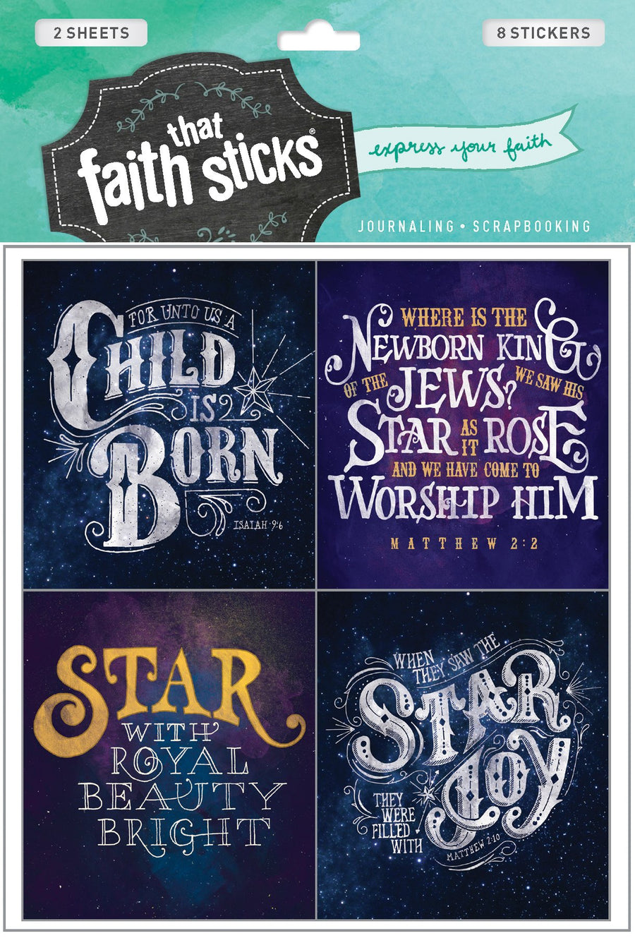 Christmas Greetings - Stickers - Re-vived