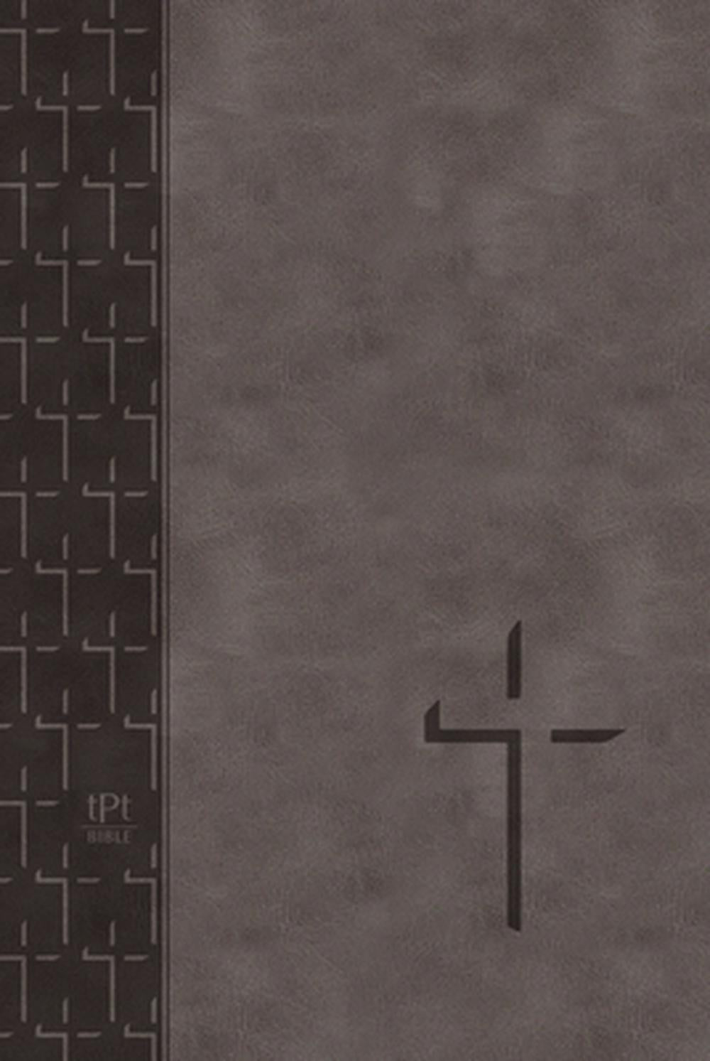 TPT Large Print New Testament, Grey - Re-vived