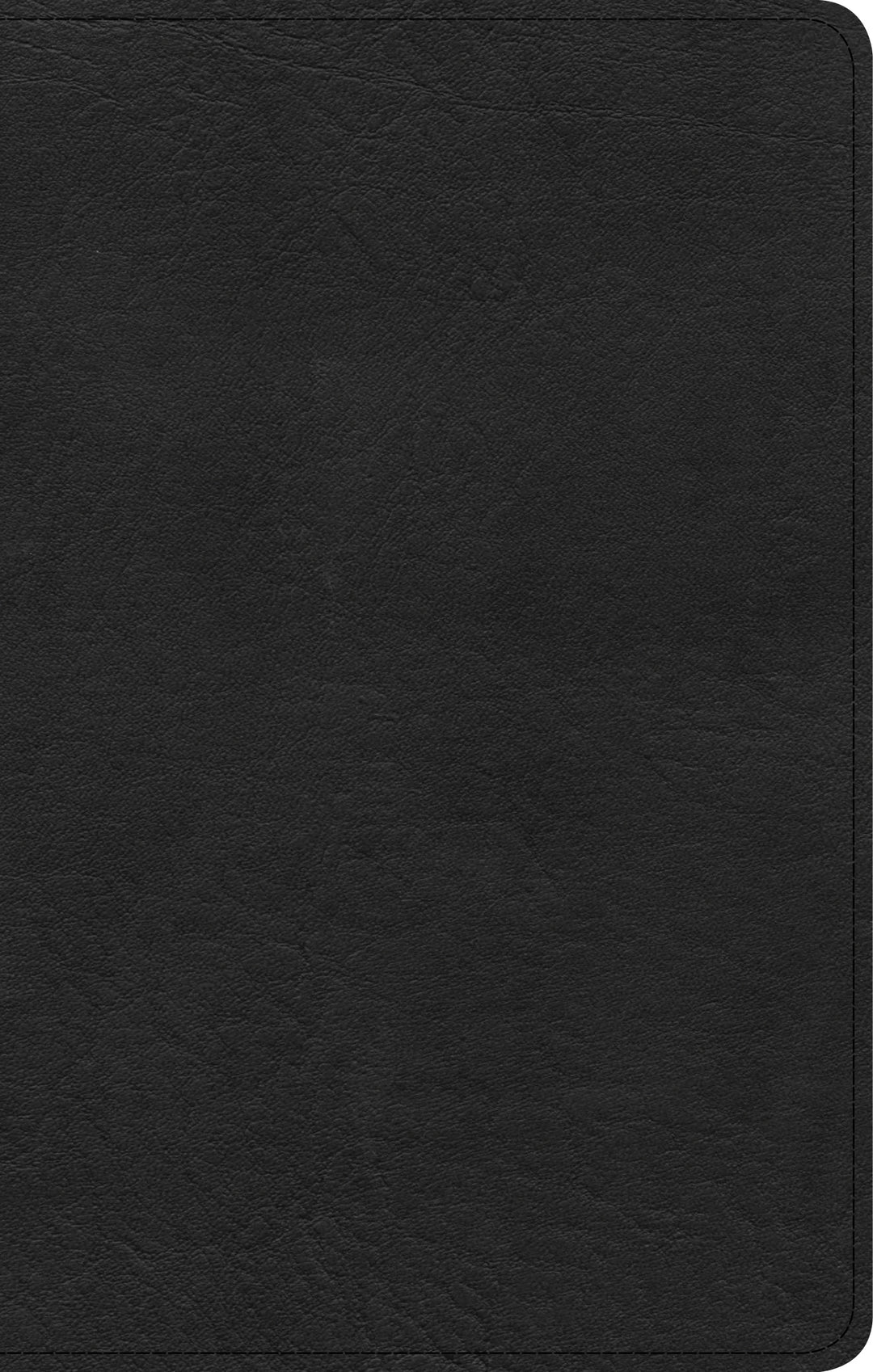 CSB Personal Size Bible, Black Genuine Leather - Re-vived
