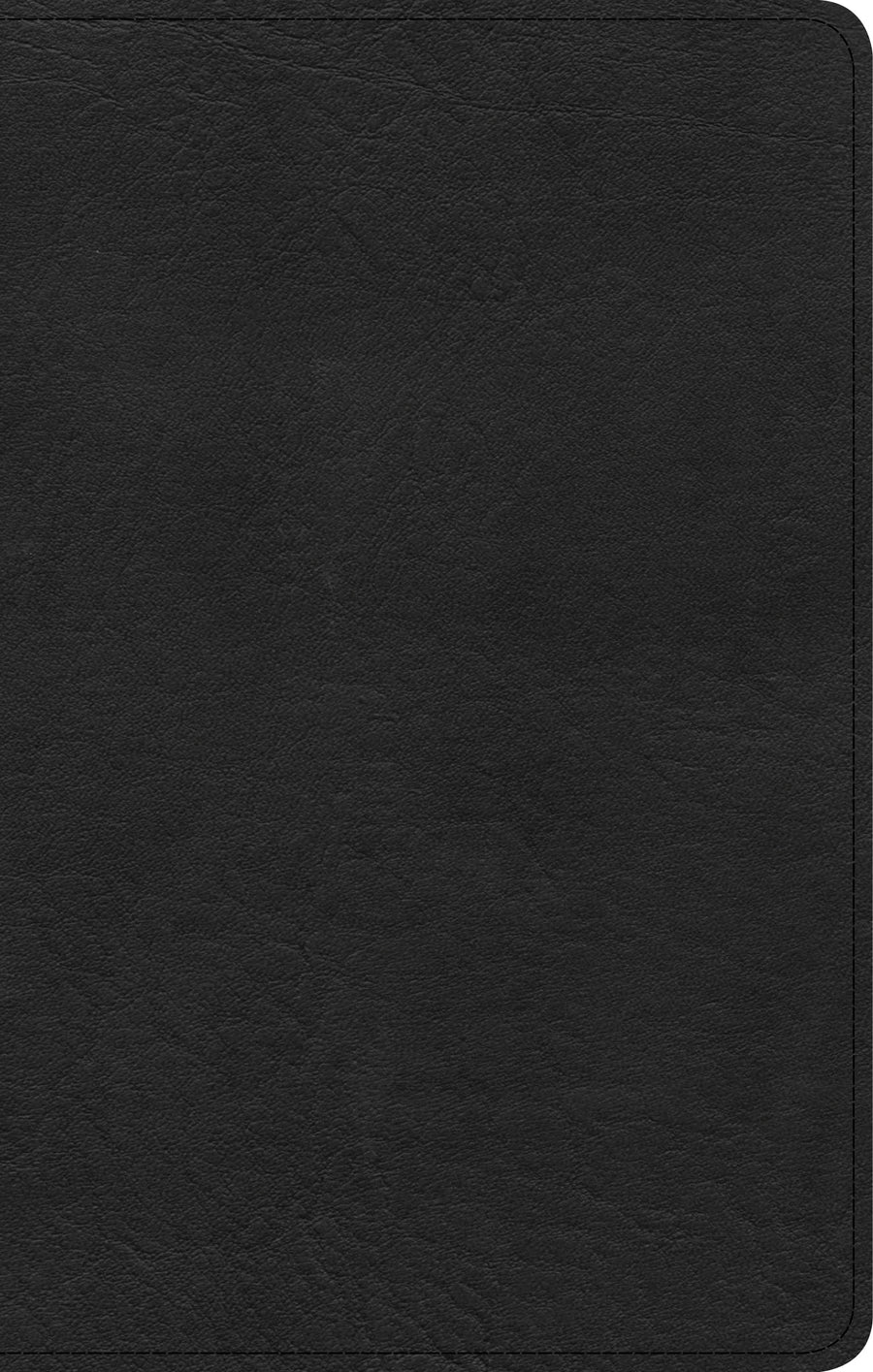 CSB Personal Size Bible, Black Genuine Leather - Re-vived
